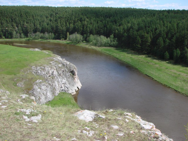 Вид на реку Реж